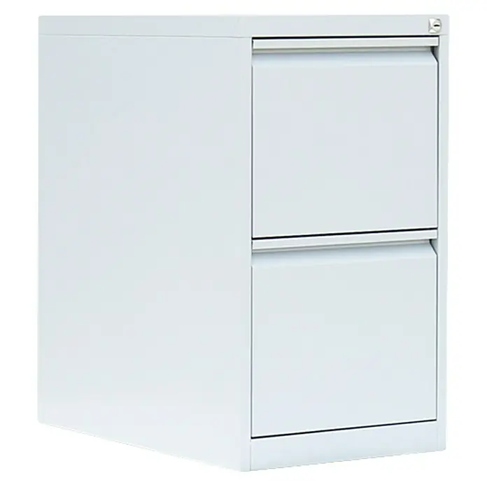 Lüllmann Hängeregisterschrank - H x B x T: 70,5 x 40 x 62 cm, Signalweiß, Fertig montiert, Anzahl Schubladen: 2 Stk. - Ein kompakter, weißer Aktenschrank mit zwei Schubladen, ideal für Büro oder Homeoffice.