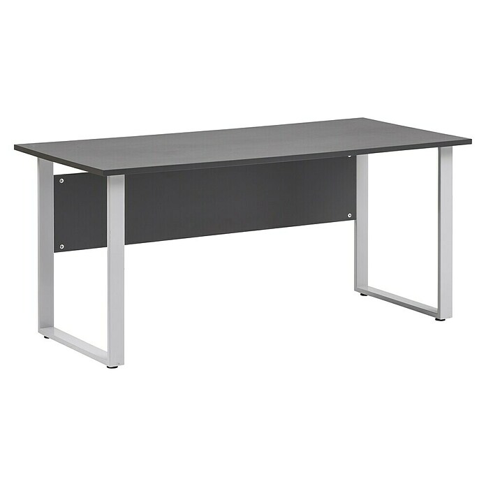 Schildmeyer 1500 Schreibtisch (L x B x H: 65 x 160 x 73,5 cm, Anthrazit) | BAUHAUS