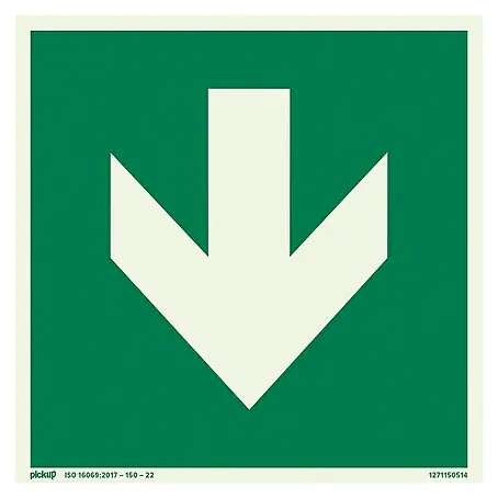 Pickup  Fluchtwegschild SK