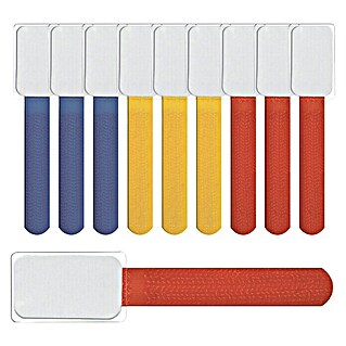 Label The Cable Klittenbandbinder Mini Tags (Bont, 90 x 12 x 2 mm, 10 st.)