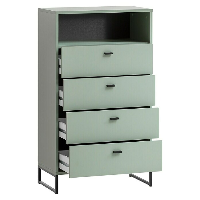 Schildmeyer Janne Highboard (L x B x H: 33 x 60,2 x 103,9 cm, Pistazie) | BAUHAUS