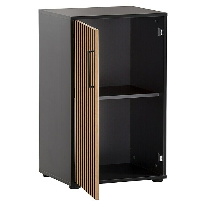 Schildmeyer Hank Schrank (L x B x H: 41 x 51 x 83,6 cm, Schwarz) | BAUHAUS