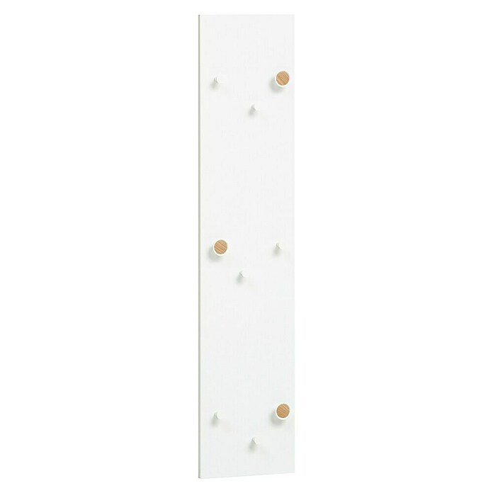 Schildmeyer Bjarne Garderobenpaneel (L x B x H: 2,6 x 24,5 x 109 cm, Weiß) | BAUHAUS