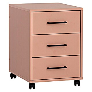 Schildmeyer Ruby Rollcontainer (L x B x H: 50 x 40 x 57 cm, Apricot, Anzahl Schubladen: 3 Stk.)