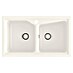 Poalgi Fregadero encastrable City 322 Soft 2S 