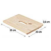 Astigarraga Tapa (L x An x Al: 30 x 20 x 2,6 cm, Específico para: Caja de madera Astigarraga) | BAUHAUS