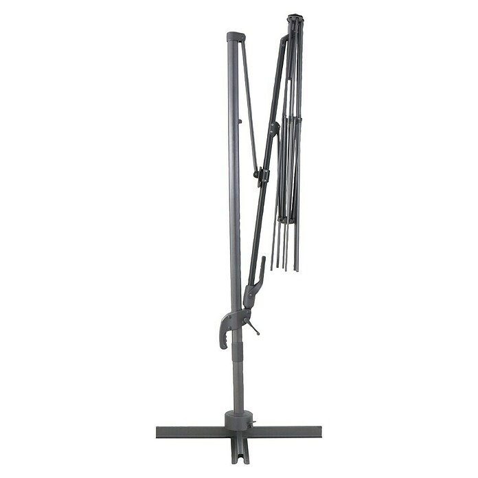 Sunfun Ampelschirmgestell (L x B: 300 x 300 cm, Aluminium, Rund)