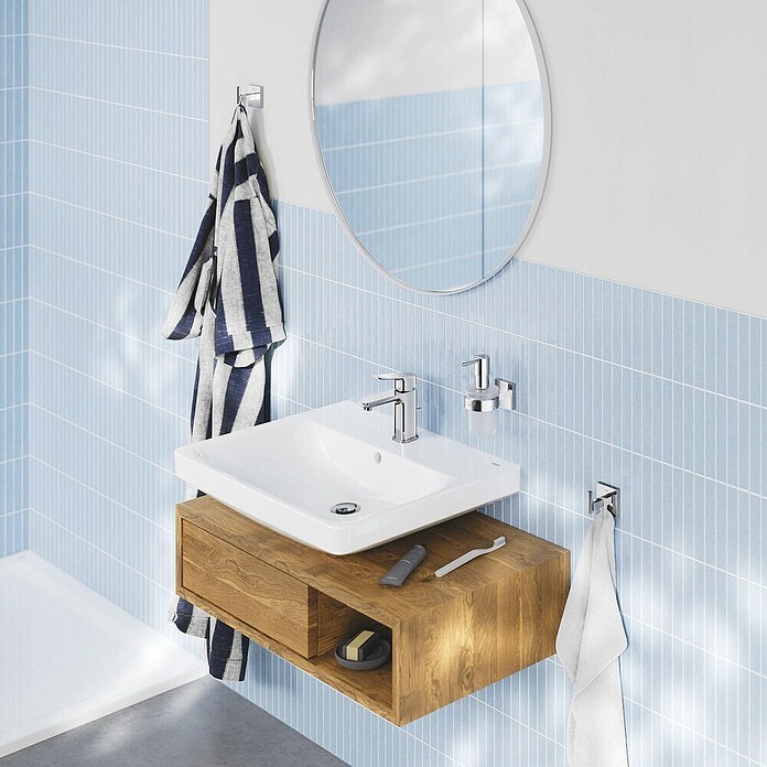 Grohe QuickFix Start Cube Handtuchhaken (Glänzend) | BAUHAUS