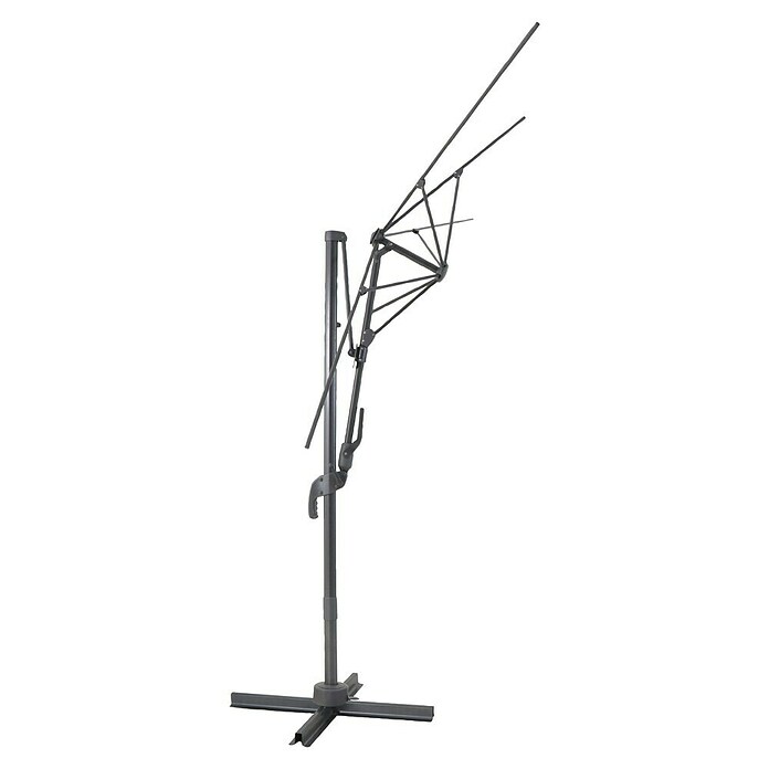 Sunfun Ampelschirmgestell (L x B: 200 x 250 cm, Aluminium, Rechteckig)