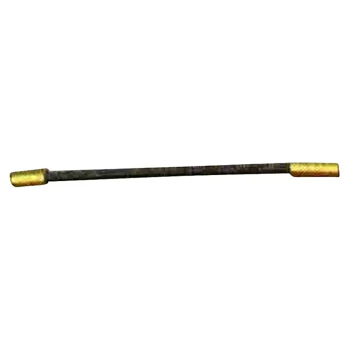 Coati Recambio punta pasacable - Ø x L: 4 mm x 12 cm, 1 ud., Específico para: Pasacables de 4 mm - Una vista detallada de un cetro dorado que irradia elegancia y poder.\n