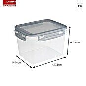 Sunware Gefrierdose Club Cuisine (1,9 l, L x B x H: 17,5 x 14 x 11,4 cm, Farbe Deckel: Grau) | BAUHAUS