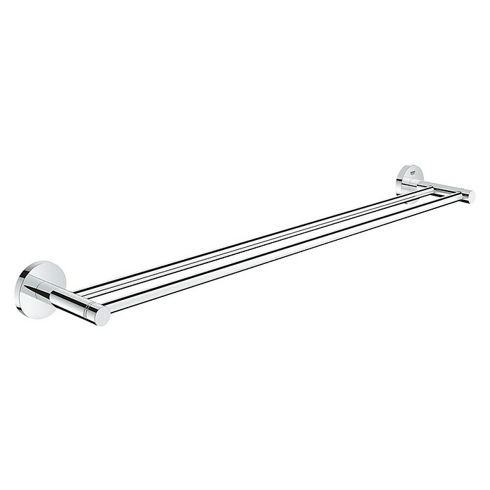 Grohe QuickFix Start Handtuchhalter (Doppelt, Glänzend) | BAUHAUS