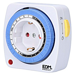 EDM Programador diario compacto (Blanco)
