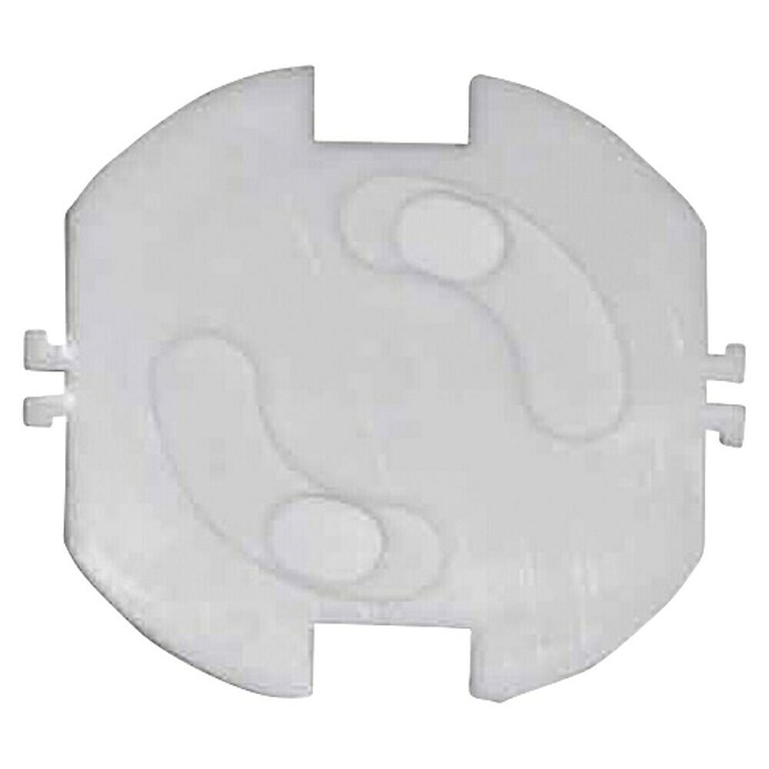 EDM Protector de enchufe giratorio (Blanco, 10 ud.) | BAUHAUS