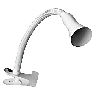 EDM Flexo con pinza de agarre Tokyo (40 W, L x Al: 11,65 x 45 cm, Blanco)