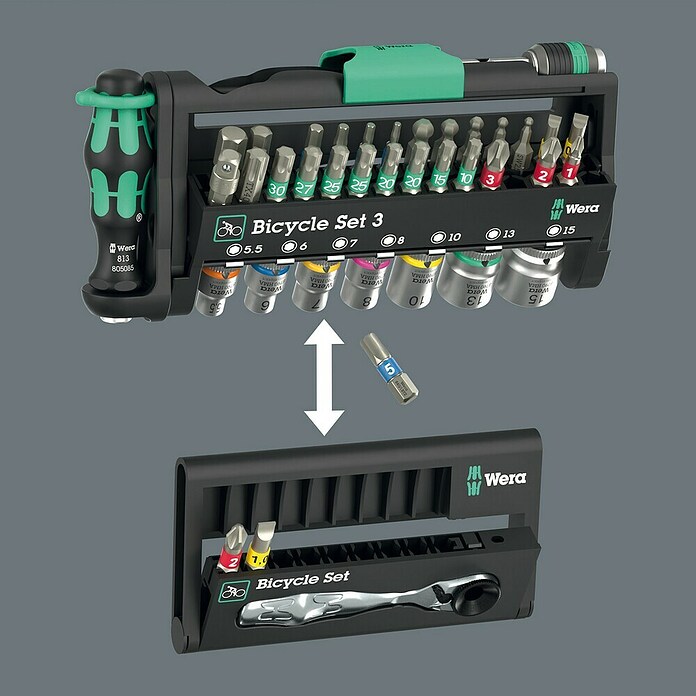 Wera Fietsgereedschapskoffer Bicycle Set 3 (41 -delig) | BAUHAUS