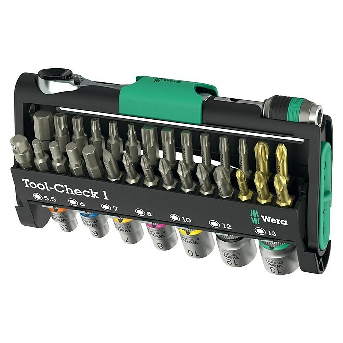 Wera Bit-Set Tool-Check 1 (38 -tlg.) | BAUHAUS