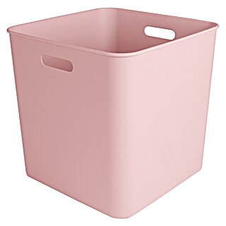Sunware Sigma home Aufbewahrungsbox cube box (L x B x H: 31 x 31 x 31 cm, Kunststoff, Rosa, 25 l)