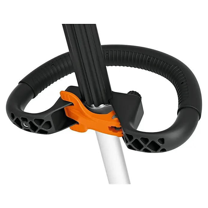 Stihl AK Akku-Freischneider FSA 70 R - 36 V, Ohne Akku, Schnittbreite Faden: 38 cm - Detailansicht des STIHL Freischneiders mit Fokus auf den ergonomischen Griff für komfortables Arbeiten.