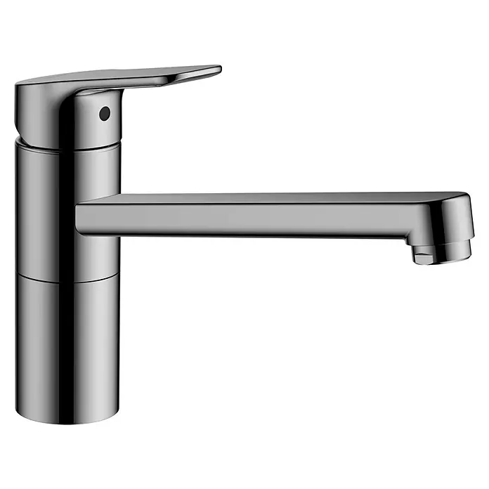 Hansa Pico Spültischarmatur - Chrom, Ausladung Armatur: 223 mm - Glänzender Chrom-Wasserhahn mit elegantem Design. Perfekt für moderne Badezimmer oder Küchen, vereint Stil und Funktionalität auf ideale Weise.