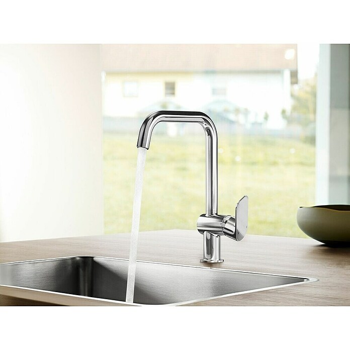 Hansa Pico Spültischarmatur (Chrom, Ausladung Armatur: 200 mm) | BAUHAUS