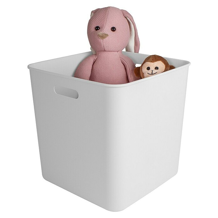 Sunware Sigma home Opbergbox cube box (l x b x h: 31 x 31 x 31 cm, Kunststof, Wit, 25 l) | BAUHAUS
