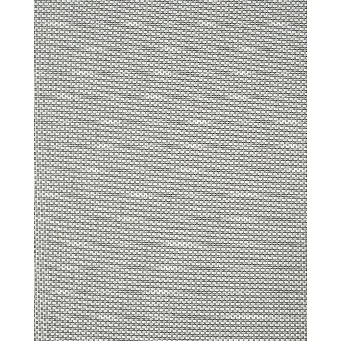 Estor enrollable Screen 5% - An x Al: 150 x 250 cm, Lino perla - Primer plano de un tejido gris. Ideal como fondo para diseños de productos y texturas.
