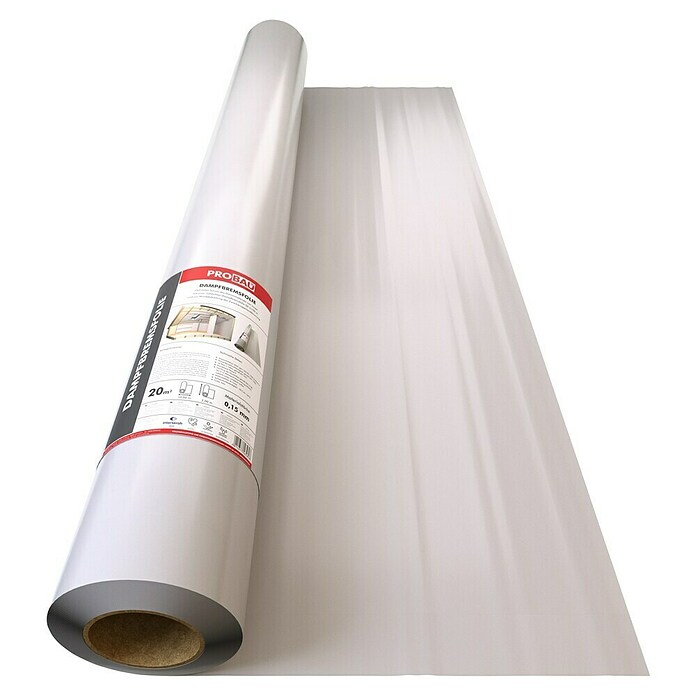 Probau Dampfbremsfolie (Inhalt ausreichend für ca.: 20 m², Polyethylen, Dauerhaft diffusionshemmend, Stärke: 0,16 mm)