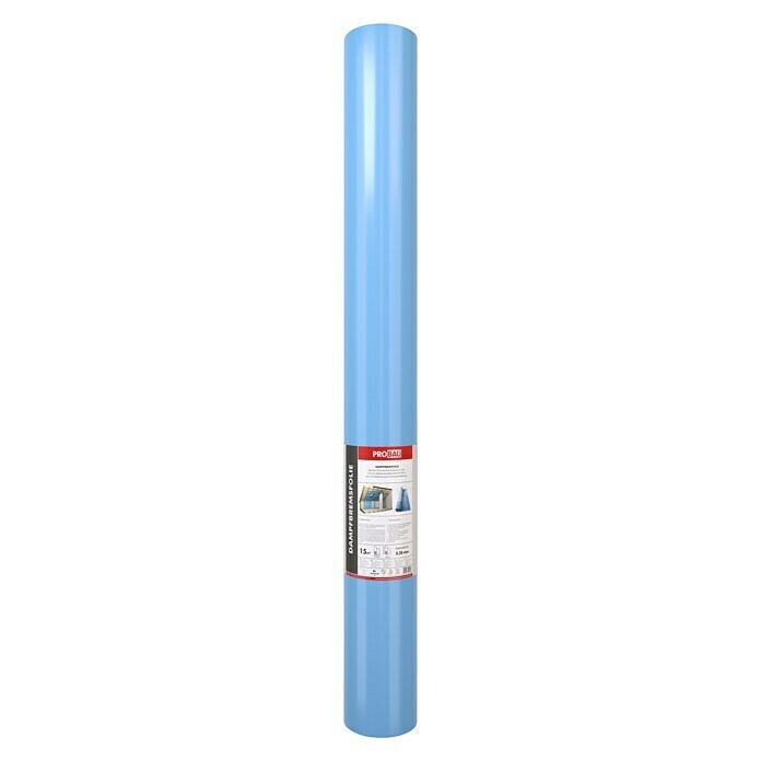 Probau Dampfbremsfolie (Inhalt ausreichend für ca.: 50 m², Polyethylen, Dauerhaft diffusionshemmend, Stärke: 0,125 mm)