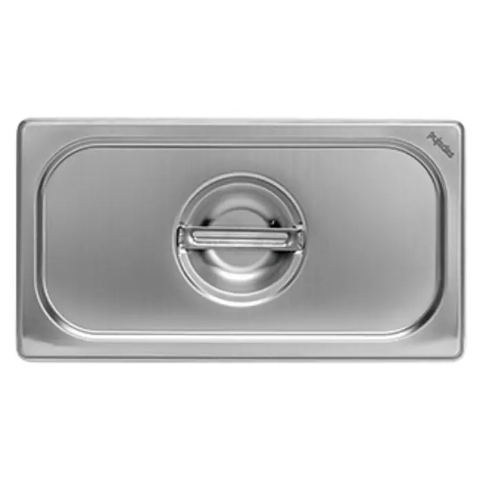 Deckel GN 1/3 - Passend für: Gastronormbehälter GN 1/3, Edelstahl - Edelstahl-Gastronormbehälterdeckel mit Griff. Ideal für die Gastronomie zum Abdecken von Speisen.