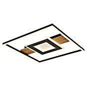 Globo LED stropna svjetiljka Pikara  (D x Š x V: 37,8 x 37,8 x 5 cm, Smeđa, 24 W, Boja svjetla: Topla bijela, 800 lm) | BAUHAUS