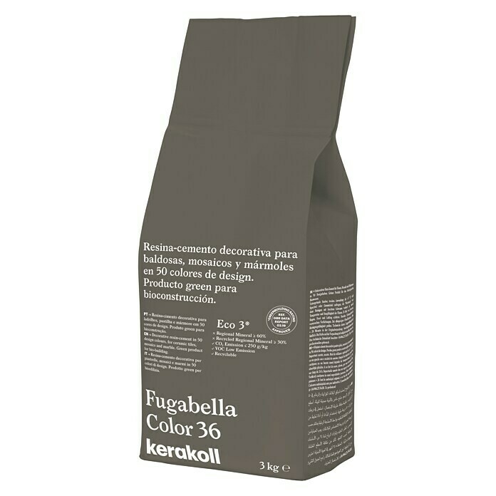 Kerakoll Sellador de resina - cemento Fugabella (Tono de color: 36, 3 kg)