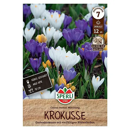 Sperli  Blumenzwiebeln Gartenkrokus Mischung