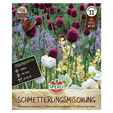 Sperli  Blumenzwiebeln Frühlingsgarten Schmetterlingsmischung
