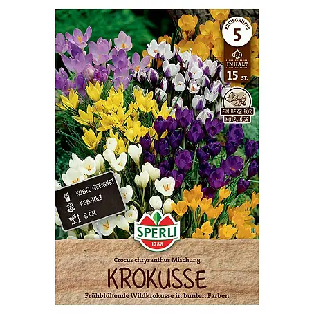 Sperli  Blumenzwiebeln Wildkrokus Botanische Mischung