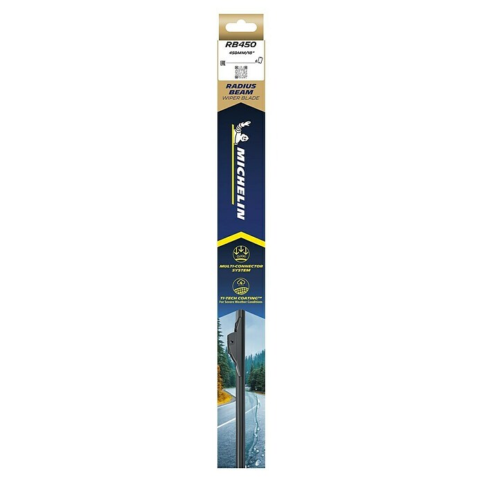Michelin Escobilla limpiaparabrisas de repuesto Radius Beam (Largo: 45 cm) | BAUHAUS