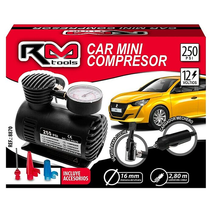 Rolmovil Compresor Air Pro (Presión: 17 bar, Diámetro cilindro: 16 mm) | BAUHAUS