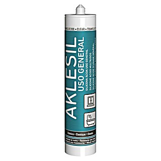 Quilosa Silicona Aklesil (Transparente, 280 ml)