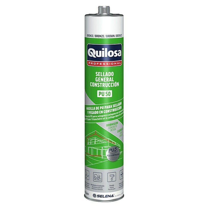 Quilosa Masilla selladora Sintex PU 50 (Marrón, 300 ml)