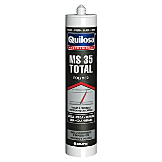 Quilosa Adhesivo y sellador Sintex MS 35 (Negro, 300 ml)