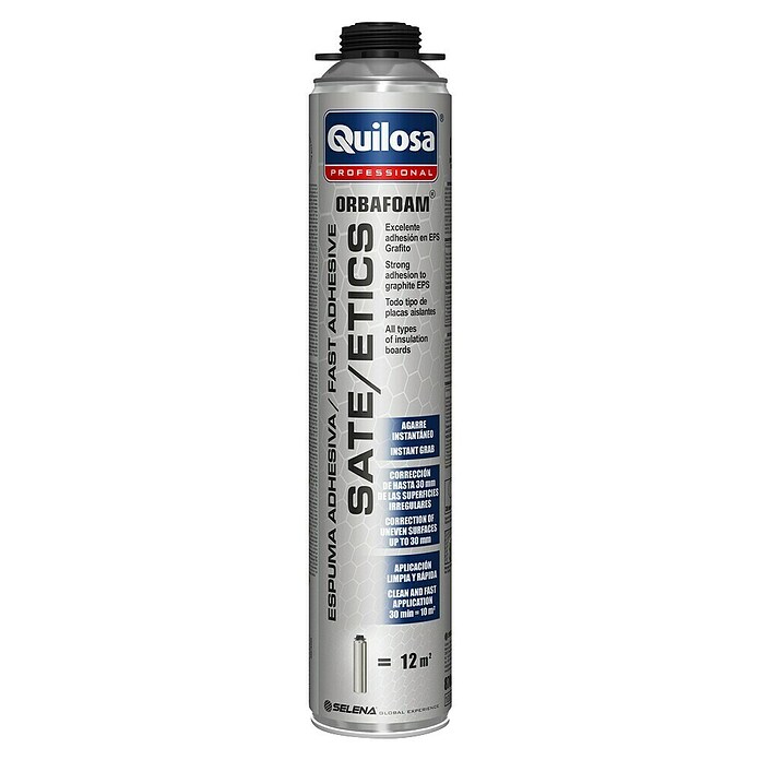 Quilosa Espuma adhesiva SATE (Contenido: 750 ml)