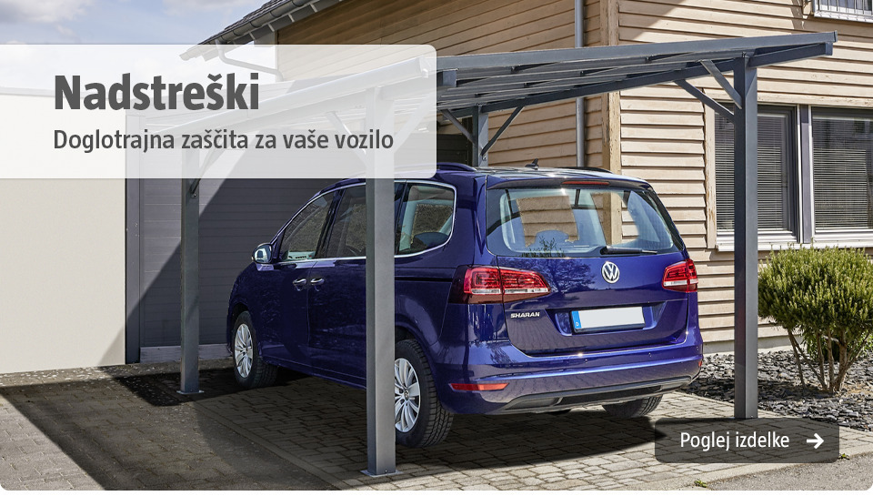 Nadstrešek za avto