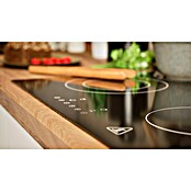 BAUHAUS Cocina esquinera Marleen (An x Pr: 370 x 170 cm, Blanco, Mate, Color del cuerpo: Marrón, Con electrodomésticos) | BAUHAUS