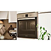 BAUHAUS Composición de cocina Marleen (Ancho: 340 cm, Blanco, Color del cuerpo: Marrón, Con electrodomésticos) | BAUHAUS