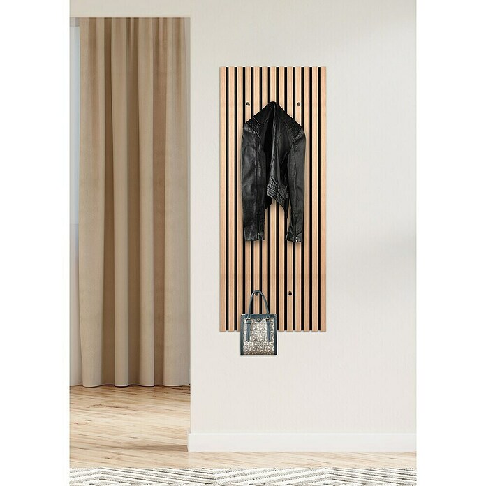 Garderobenpaneel Grace (Artisan Eiche, B x H: 25 cm x 160 mm) | BAUHAUS