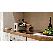 Respekta Premium Composición de cocina (Ancho: 300 cm, Con dispositivos eléctricos, Réplica de alerce blanco)