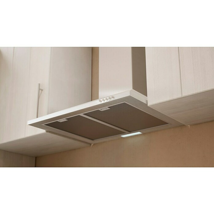 Respekta Premium Composición de cocina (Ancho: 300 cm, Con dispositivos eléctricos, Réplica de alerce blanco)