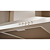 Respekta Premium Composición de cocina (Ancho: 220 cm, Con dispositivos eléctricos, Réplica de alerce blanco)