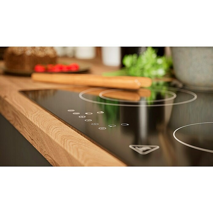 BAUHAUS Cocina esquinera Marleen (An x Pr: 370 x 170 cm, Gris, Mate, Color del cuerpo: Marrón, Con electrodomésticos) | BAUHAUS