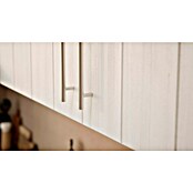 Respekta Premium Composición de cocina (Ancho: 220 cm, Con dispositivos eléctricos, Réplica de alerce blanco)